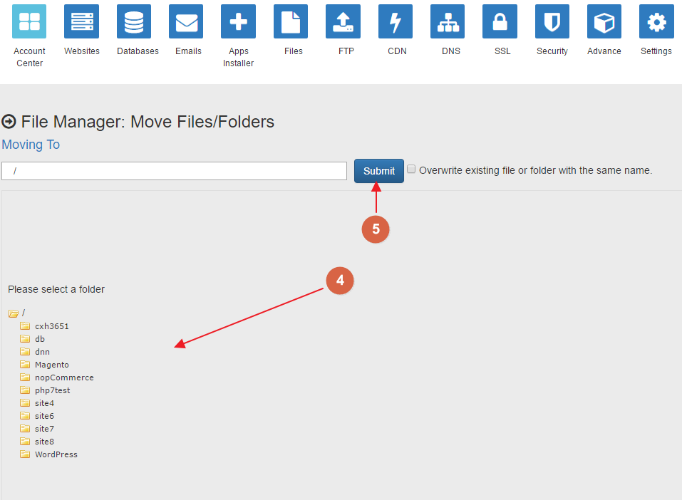 hostbuddy filezilla
